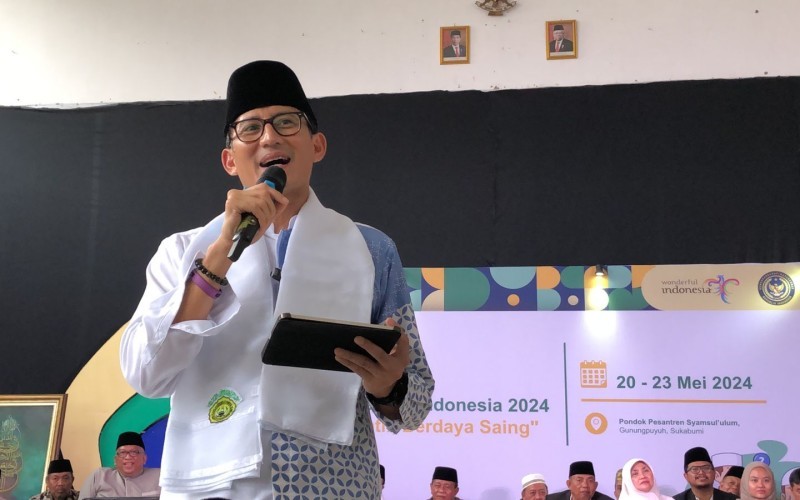 Menparekraf Sandiaga Salahuddin Uno (Dharmawan Hadi/MPI)