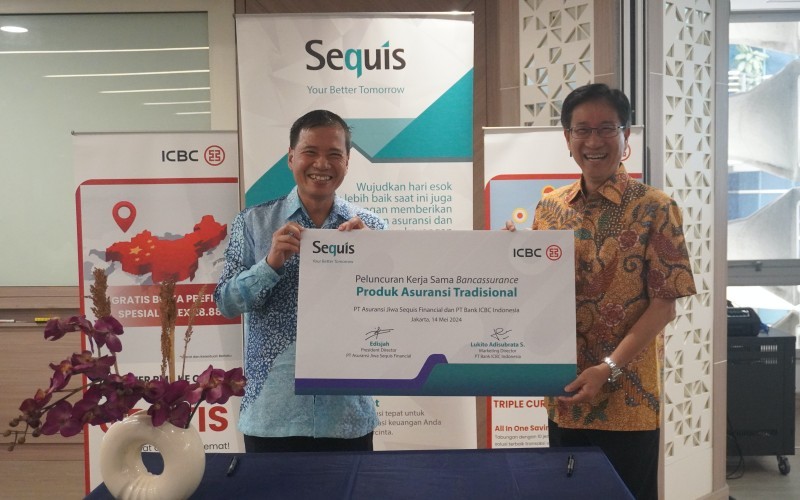 Sequis Financial dan Bank ICBC Indonesia meluncurkan asuransi tradisional.