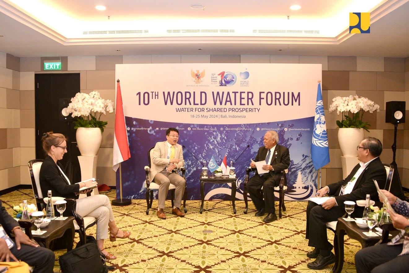 Temui FAO, Menteri PUPR Sebut 15 Danau Rusak Akibat Penggunaan Pupuk Pertanian (foto: MNC media)