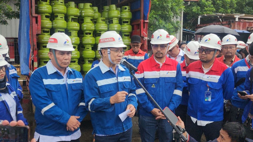 Kemendag Temukan Kecurangan Pengisian Gas LPG, Berat Dikurangi hingga 700 Gram. Foto: MNC Media.