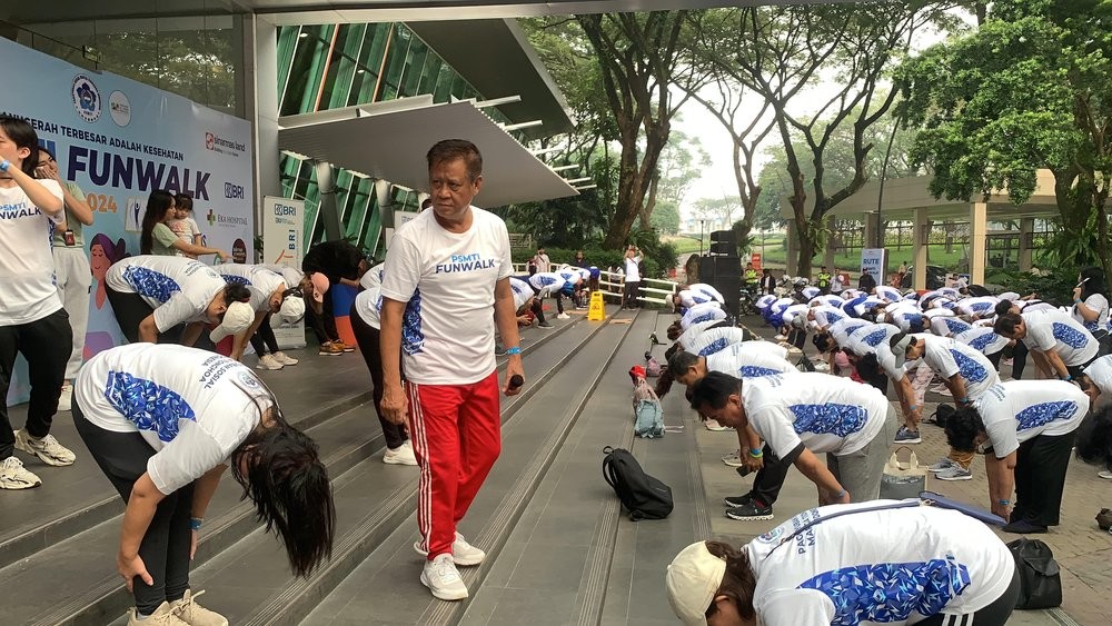 Ajak Masyarakat Hidup Sehat, PSMTI Gelar Fun Walk Ke-2 di BSD City. (Foto: MNC Media)