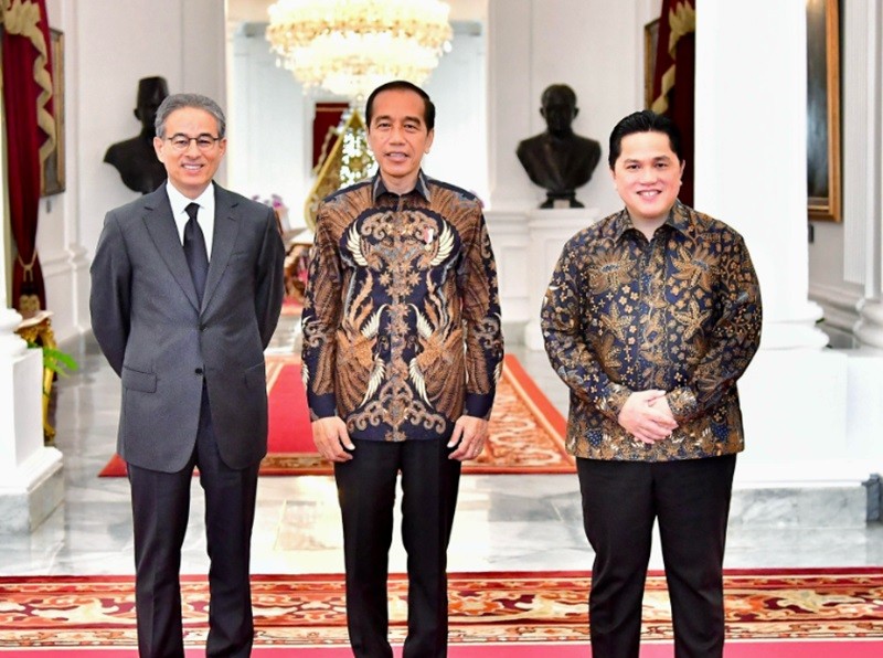 Erick Thohir Ungkap Isi Pertemuan Jokowi dan Pemilik Burj Khalifa (foto instagram @erickthohir)