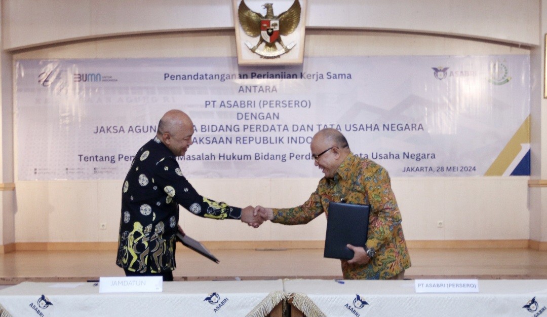 ASABRI Gandeng Jaksa Agung untuk Penanganan Masalah Hukum Negara (FOTO:Dok ASABRI)