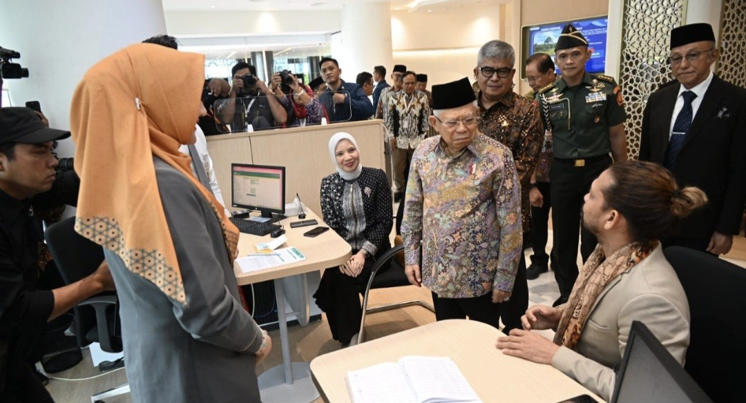 Resmikan Dua Desa Binaan BSI di Aceh, Ini Harapan Wapres (FOTO:MNC Media)