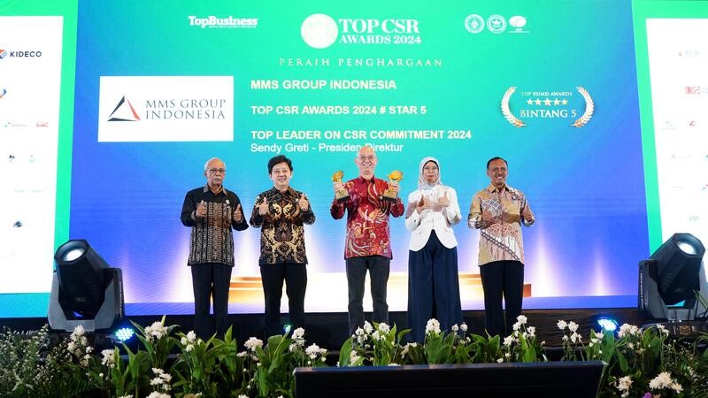 Fokus Garap Ekonomi Berkelanjutan, Kiprah MMS Group Panen Apresiasi (foto: MNC media)
