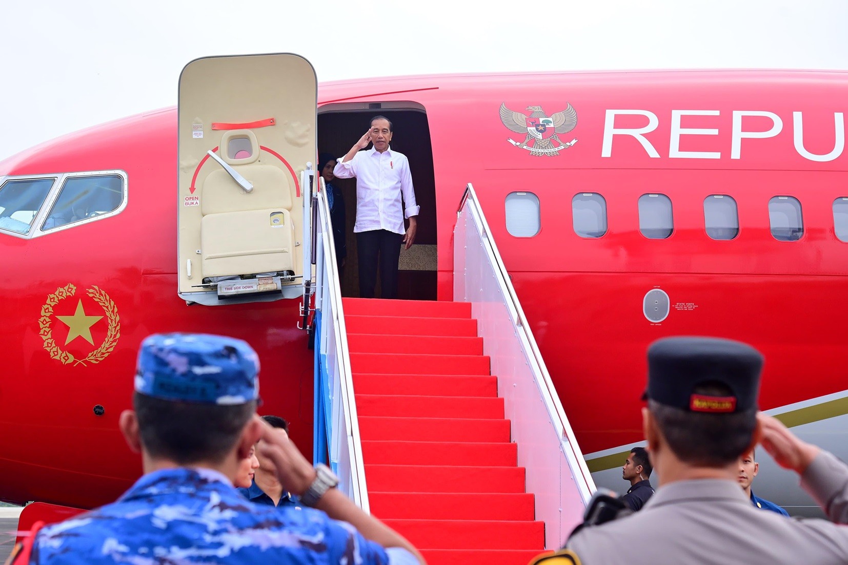 Bertolak ke Riau, Jokowi akan Resmikan Tol Pekanbaru-Padang hingga SPALDT. (Foto Setpres)