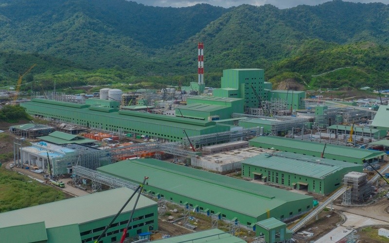 Proyek smelter tembaga Amman Mineral Internasional telah memasuki tahap komisioning. (AMMAN)