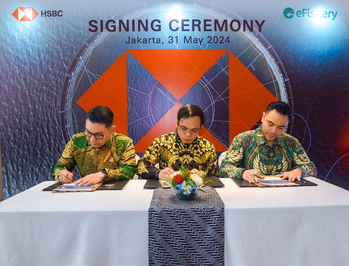 HSBC Beri Green Loan USD30 Juta ke eFishery, Harap Buka Pasar Budidaya Ikan Skala Mikro. (Foto: Dok. HSBC Indonesia)