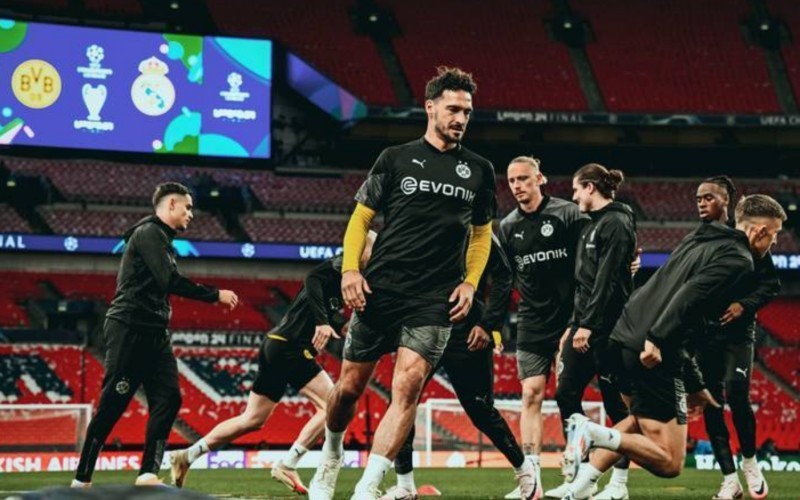Borussia Dortmund akan menikmati laga melawan Real Madrid di Final Liga Champions 2023-2024 (Borussia Dortmund)