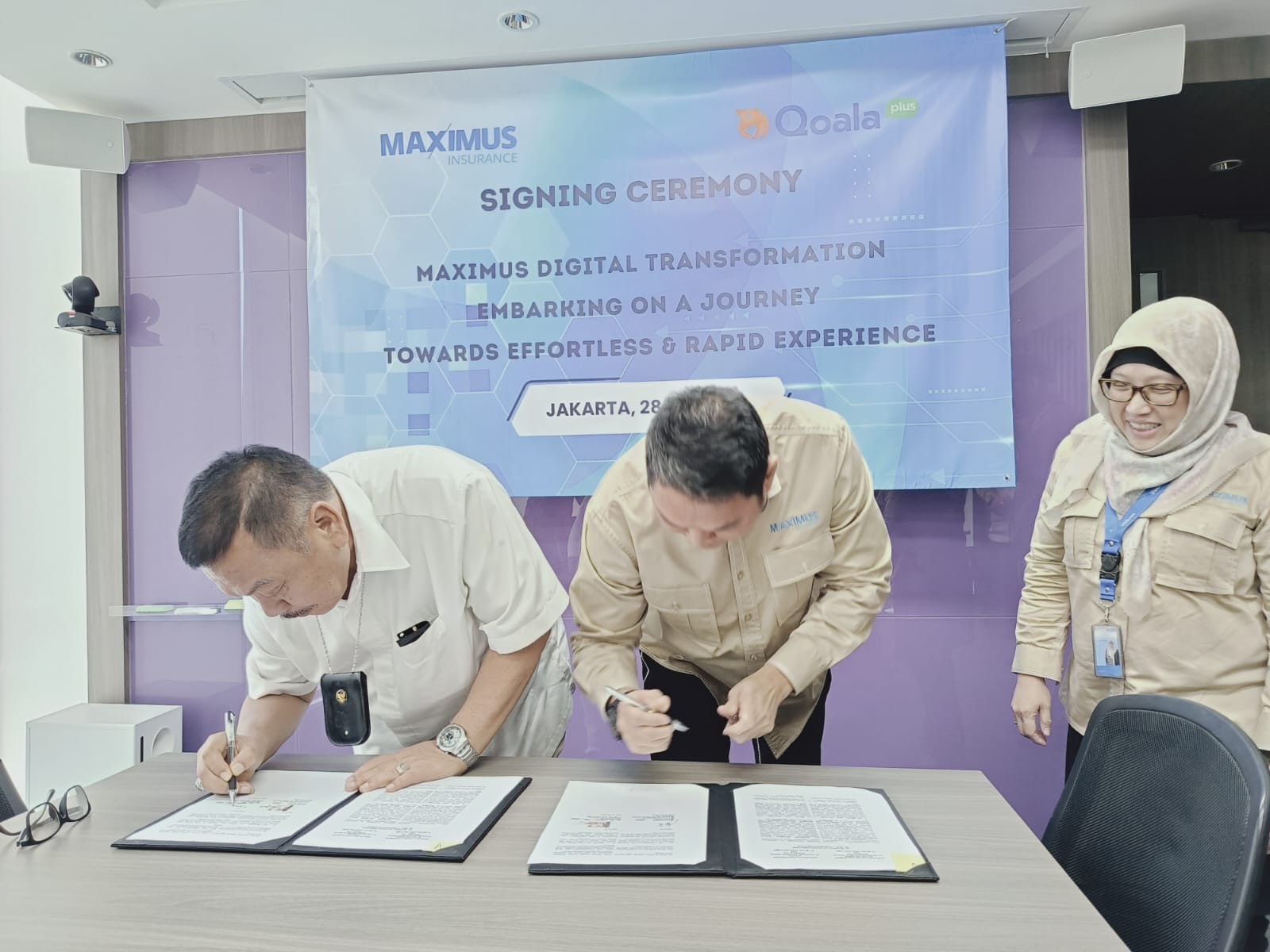 Perkuat Saluran Penjualan Digital, Maximus Insurance (ASMI) Gandeng Qoala Plus (foto: MNC media)