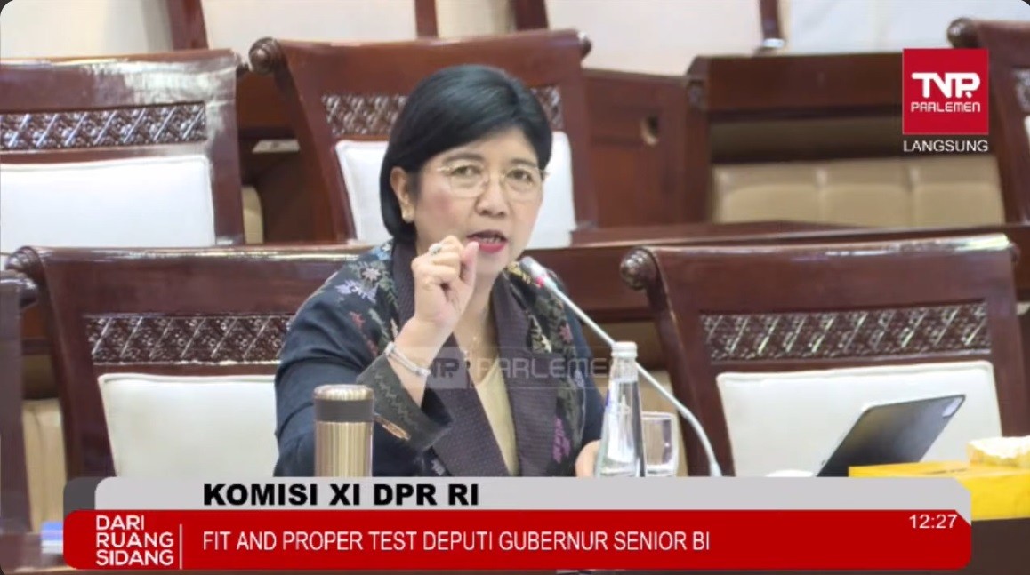 Destry Damayanti Dilantik Jadi Deputi Gubernur Senior BI Periode 2024-2029 Besok (foto mnc media)