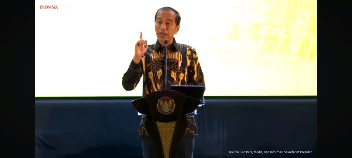 Jokowi Ingin Seluruh Kota di Indonesia Nyaman Dihuni dan Dicintai. (Foto: Tangkapan Layar Youtube Sekretariat Presiden)