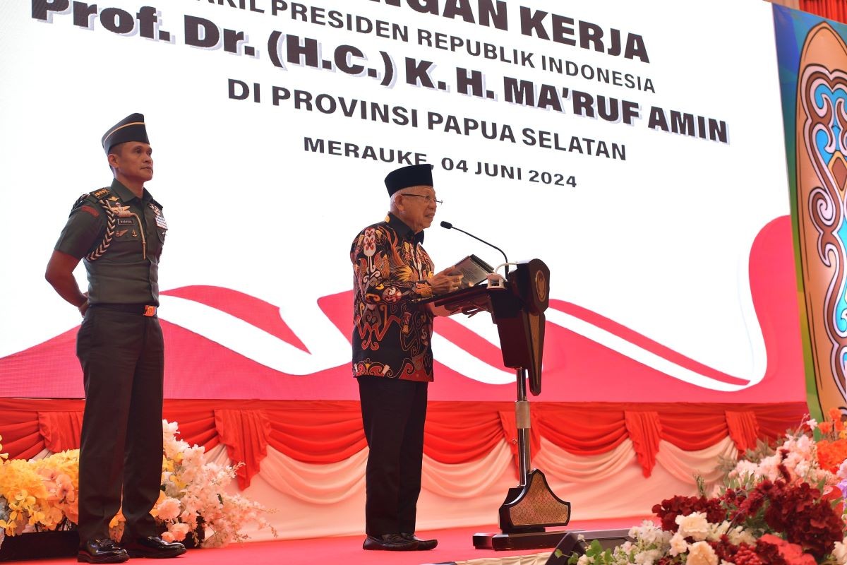 Wapres Dorong Papua Selatan Jadi Sentra Pangan Nasional. (Foto: Dok. Biro Pers Setwapres)