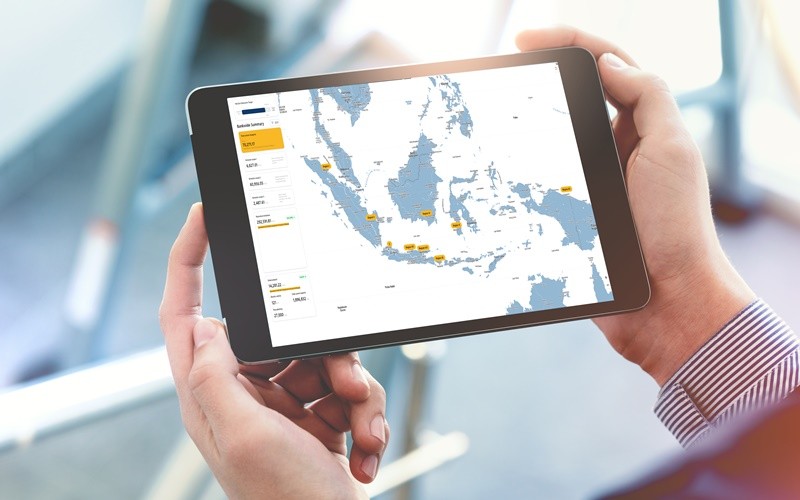 Bank Mandiri serius menerapkan digital carbon tracking. Salah satu caranya dengan menekan emisi perusahaan. (Bank Mandiri)