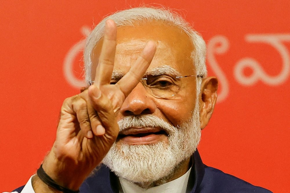 Modi akan Dilantik sebagai PM India untuk Periode Ketiga pada 8 Juni. (Foto: REUTERS/Adnan Abidi)