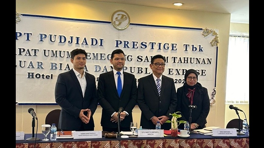 Pudjiadi Prestige (PUDP) Bakal Tebar Dividen Tunai Rp10 per Saham. (Foto Istimewa)