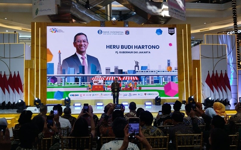 Pj Gubernur DKI Jakarta Heru Budi Hartono (Carlos Roy Fajarta Barus/MPI)