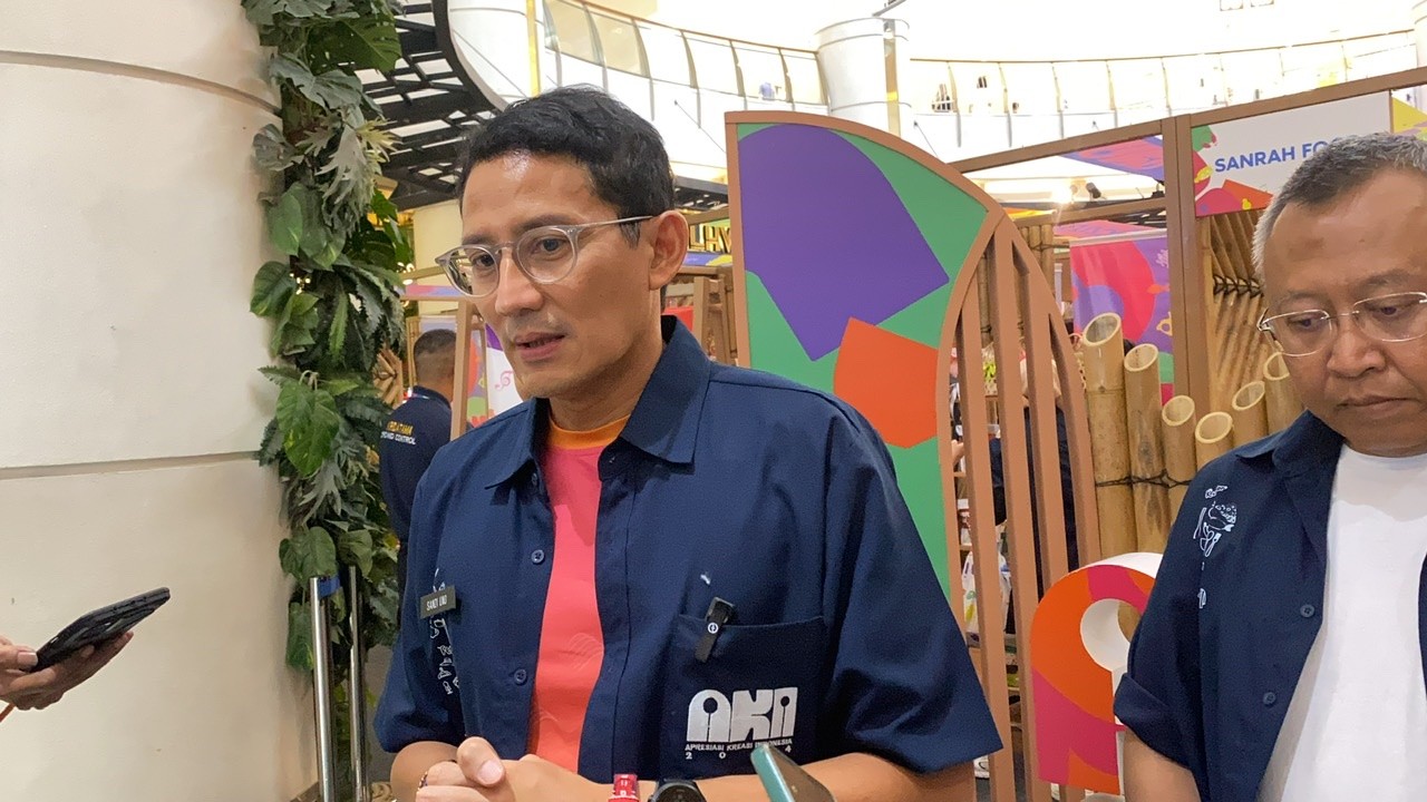 Temui Pelaku Ekraf di Tangerang, Sandiaga Dorong Kekuatan Digital untuk Pemasaran Produk (FOTO:Dok Ist)
