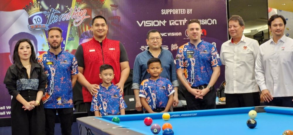 Hary Tanoesoedibjo Ingin Olahraga Biliar RI Bisa Bersaing di Kancah Global. Foto: MNC Media.