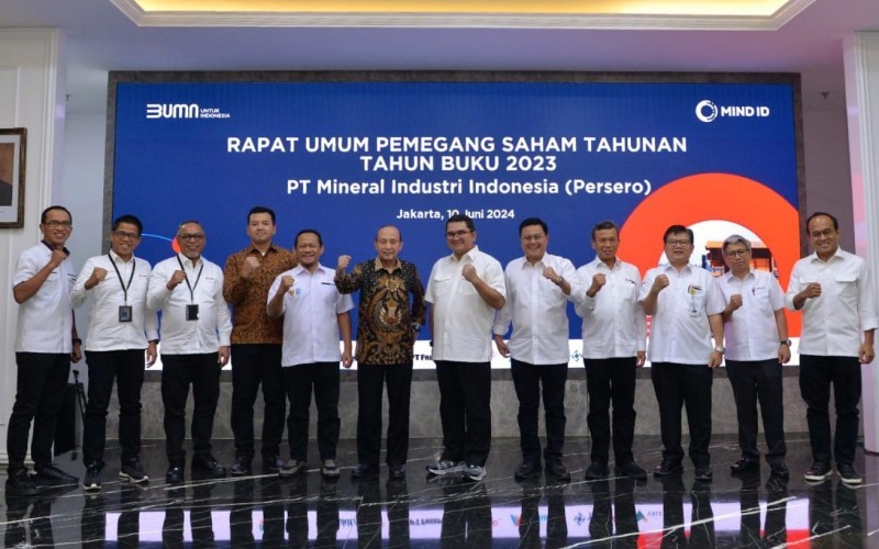 Raup Laba Bersih Rp27 Triliun, MIND ID Produksi 42 Juta Ton Batu Bara hingga 1,2 Ton Emas. (Foto: MNC Media)