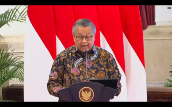 Gubernur BI Sebut Inflasi di RI Salah Satu yang Terendah di Dunia.(Foto: MNC Media)