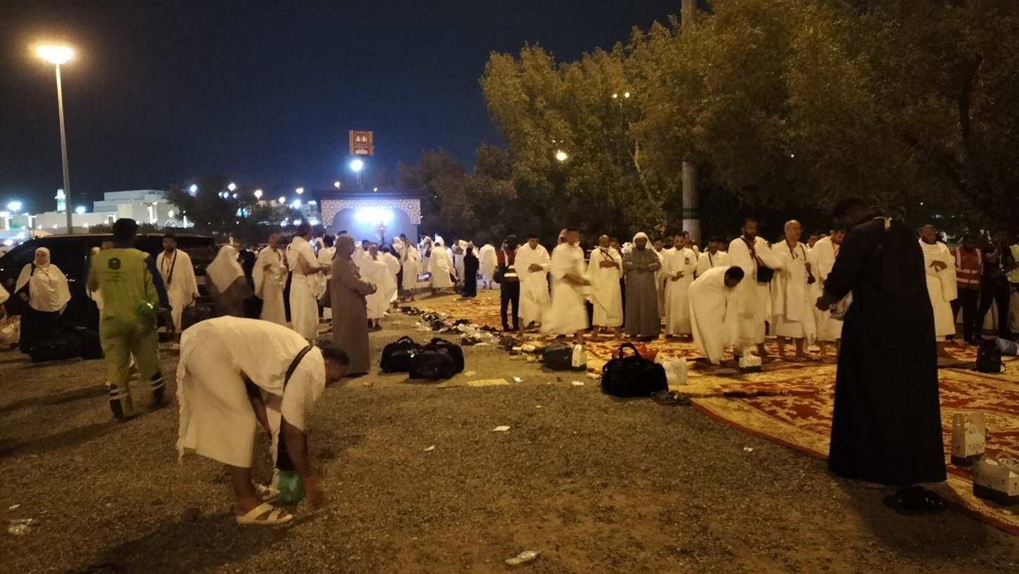 Begini Suasana Mabit di Muzdalifah yang Diikuti Jamaah Haji Undangan Raja Salman. (Foto Widya M/MPI)