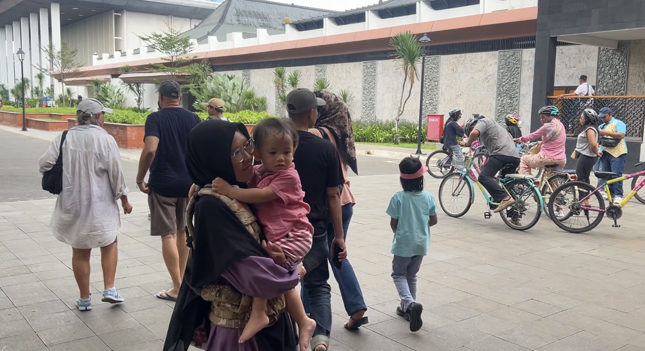Idul Adha 2024, 10 Ribu Pengunjung Padati TMII. (Foto: MNC Media)