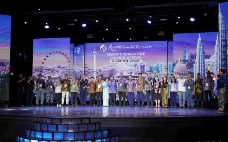 Tarik Kunjungan Kapal Pesiar, Pelindo Gandeng Resorts World Cruises. (Foto: Dok. Pelindo)
