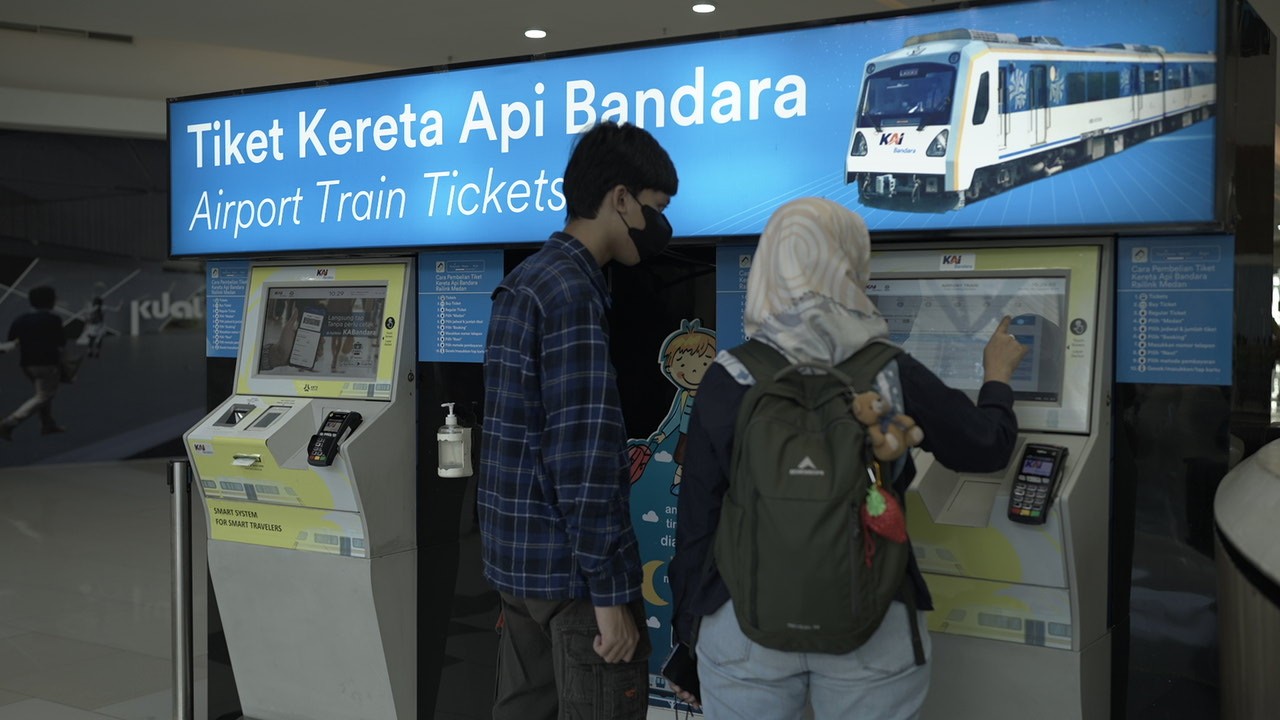 Penumpang KAI Bandara Tembus 80.789 Orang di Periode Libur Idul Adha. (Foto: MNC Media)