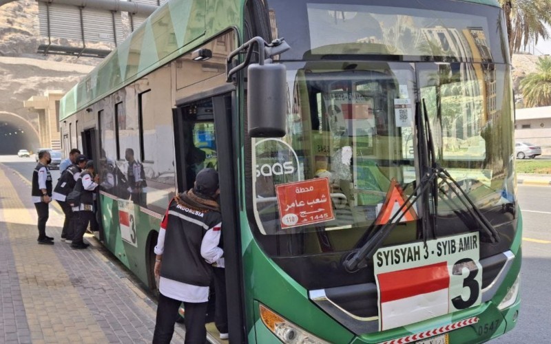 Bus shalawat berhenti sementara (Kemenag)