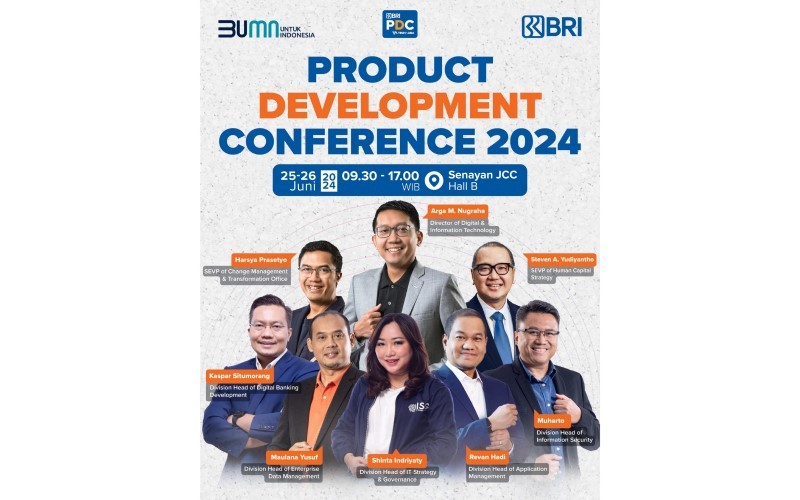 BBRI Bakal Pamerkan Inovasi dan Transformasi Digital di Gelaran Product Development Conference 2024. (