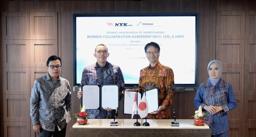 Pertamina Shipping (PIS) Kerja Sama Strategis dengan Perusahaan Kapal Besar di Jepang NYK (FOTO:Dok Ist)