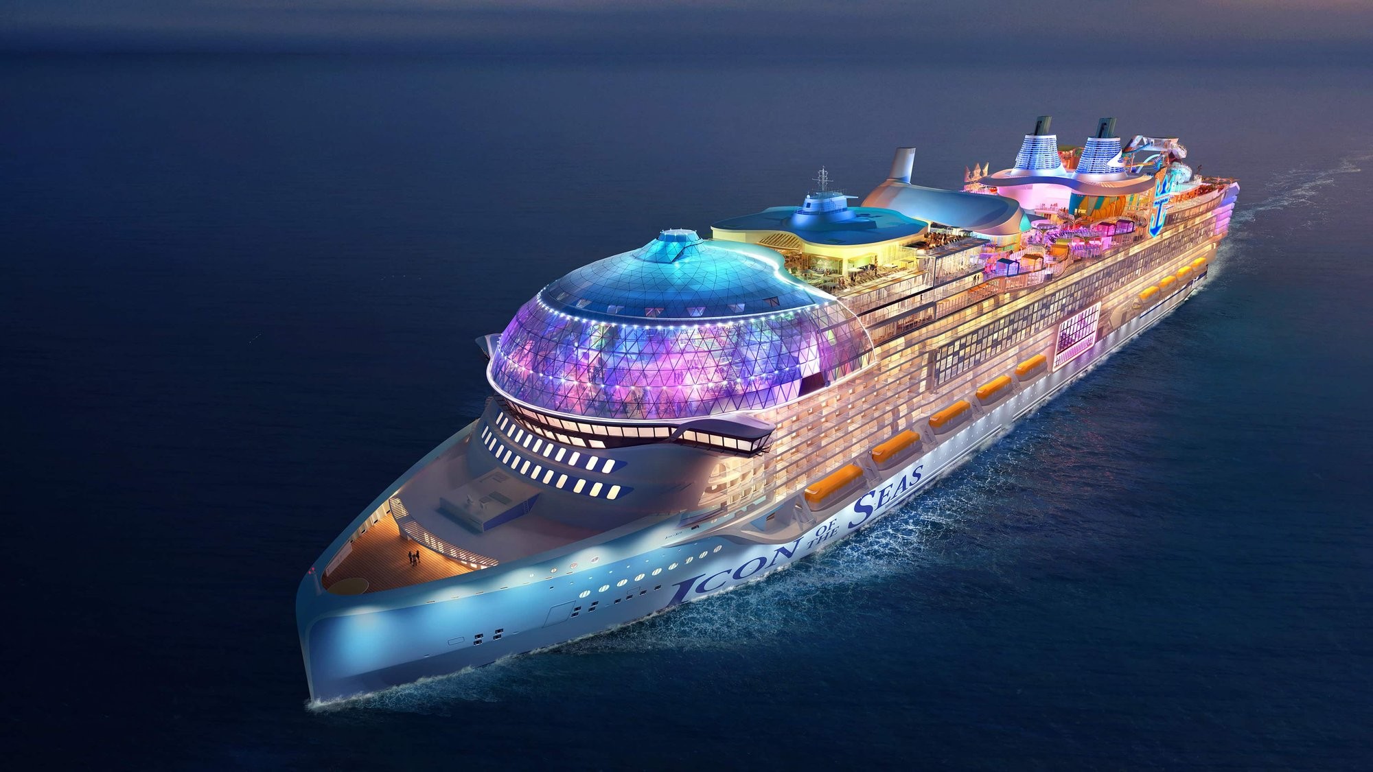 Kapal Pesiar Terbesar di Dunia Kebakaran, Tak Ada Korban. (Foto: Royal Caribbean)