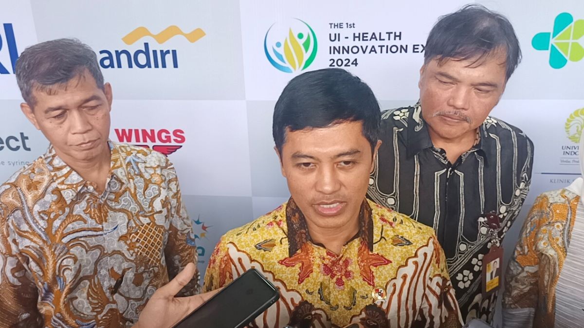 Wamenkes Tekankan Pentingnya Transformasi Kesehatan di UI Health Innovation Expo 2024. (Foto: Refi/MNC Media)