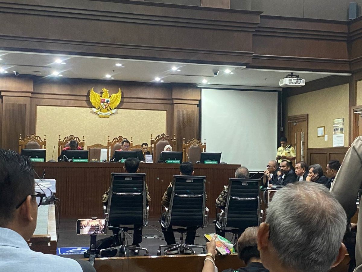 Dua Anak Buah Syahrul Yasin Limpo Dituntut Enam Tahun Penjara dan Denda Rp250 Juta. (Foto: Achmad Al Fiqri/MNC Media)