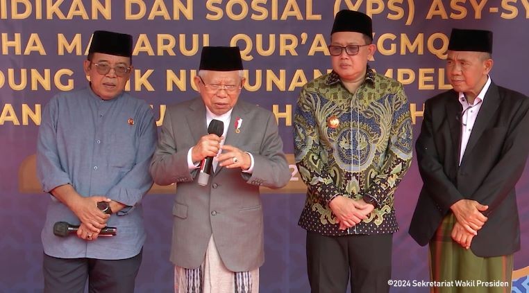 Wapres Sebut Peretasan Pusat Data Nasional Dahsyat, Bakal Dicari Penyebabnya. (Foto: Dok. Biro Pers Setwapres)