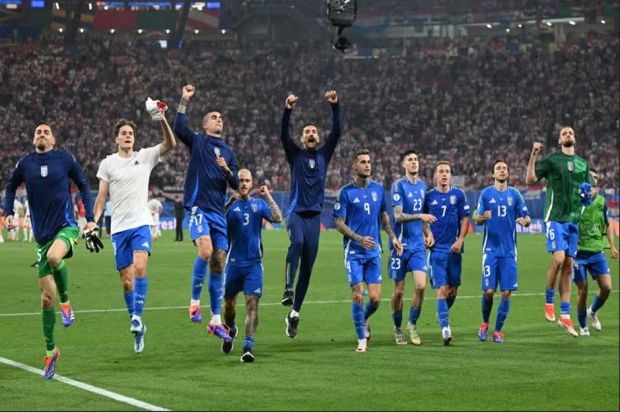 Euro 2024 Swiss vs Italia Disiarkan di Mana? Simak Jadwalnya. (Foto: MNC Media)       