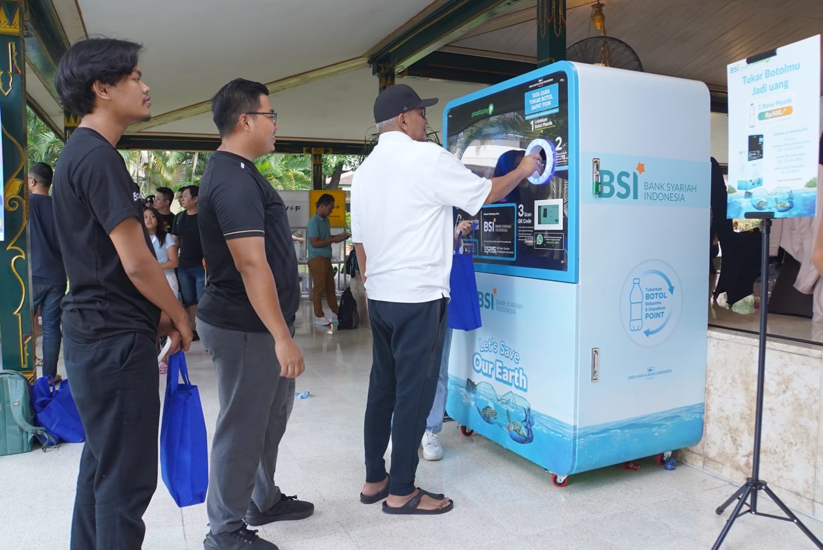 BSI (BRIS) Dukung Sustainable Movement pada Gelaran Mandiri Jogja Marathon 2024 (FOTO:Dok Ist)