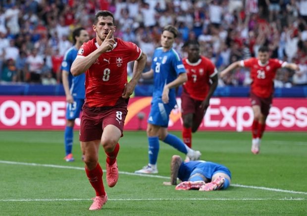 Juara Bertahan takluk, Italia Kalah 0-2 dari Swiss (fotoz: MNC media)