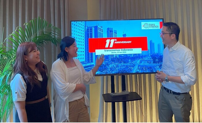 Fokus Kembangkan CX Industry, Transcosmos Siap Manfaatkan AI, Chatbot hingga RPA (foto: MNC media)