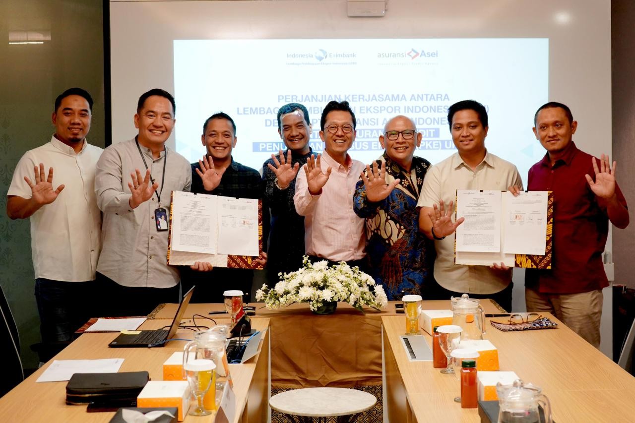 LPEI dan ASEI Tingkatkan Kerja Sama Dorong Daya Saing Ekspor UKM. (Foto: Dok. LPEI))