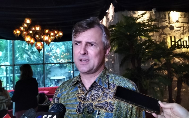 Perang Rusia dan Ukraina Terus Berkecamuk, Ini Kata Dubes Vasyil yang Bertugas di RI. (Foto: MNC Media)