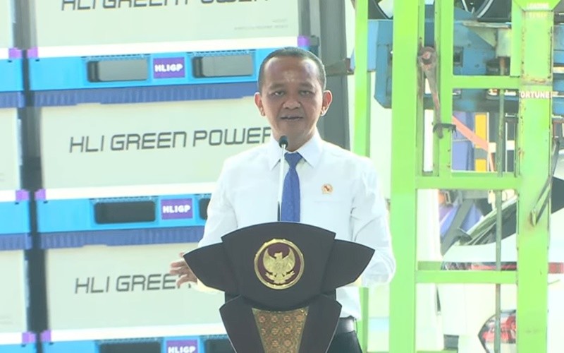 Menteri Investasi/Kepala Badan Koordinasi Penanaman Modal (BKPM) Bahlil Lahadalia (Iqbal Dwi Purnama/MPI)
