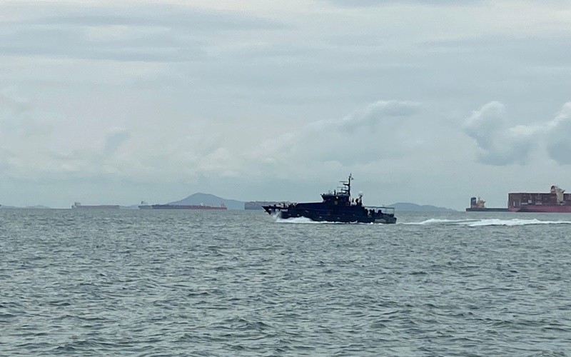 Petugas Bea Cukai Kepulauan Riau rutinkan patroli laut (Nur Ichsan Yuniarto/IDXChannel)