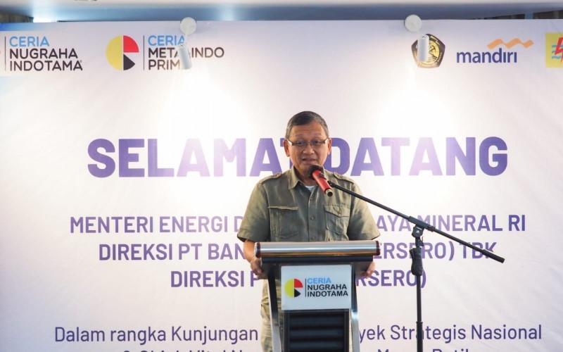 Didanai BMRI, Smelter Nikel Milik Ceria jadi yang Pertama Dibiayai Perbankan Nasional. (Foto: Ist)