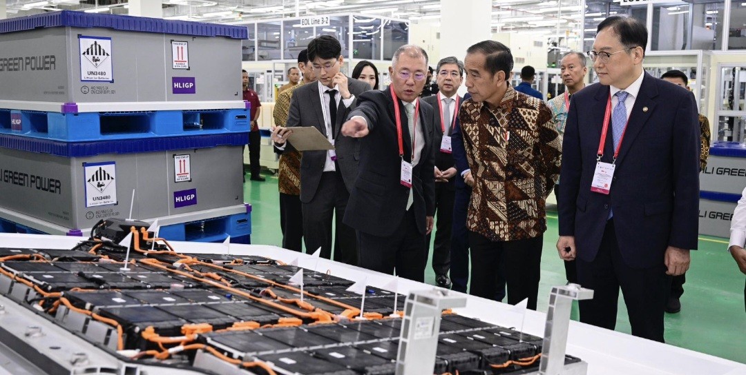 Resmi Beroperasi, Intip Fasilitas Pabrik Sel Baterai Kendaraan Listrik di Karawang (FOTO:Dok Ist)