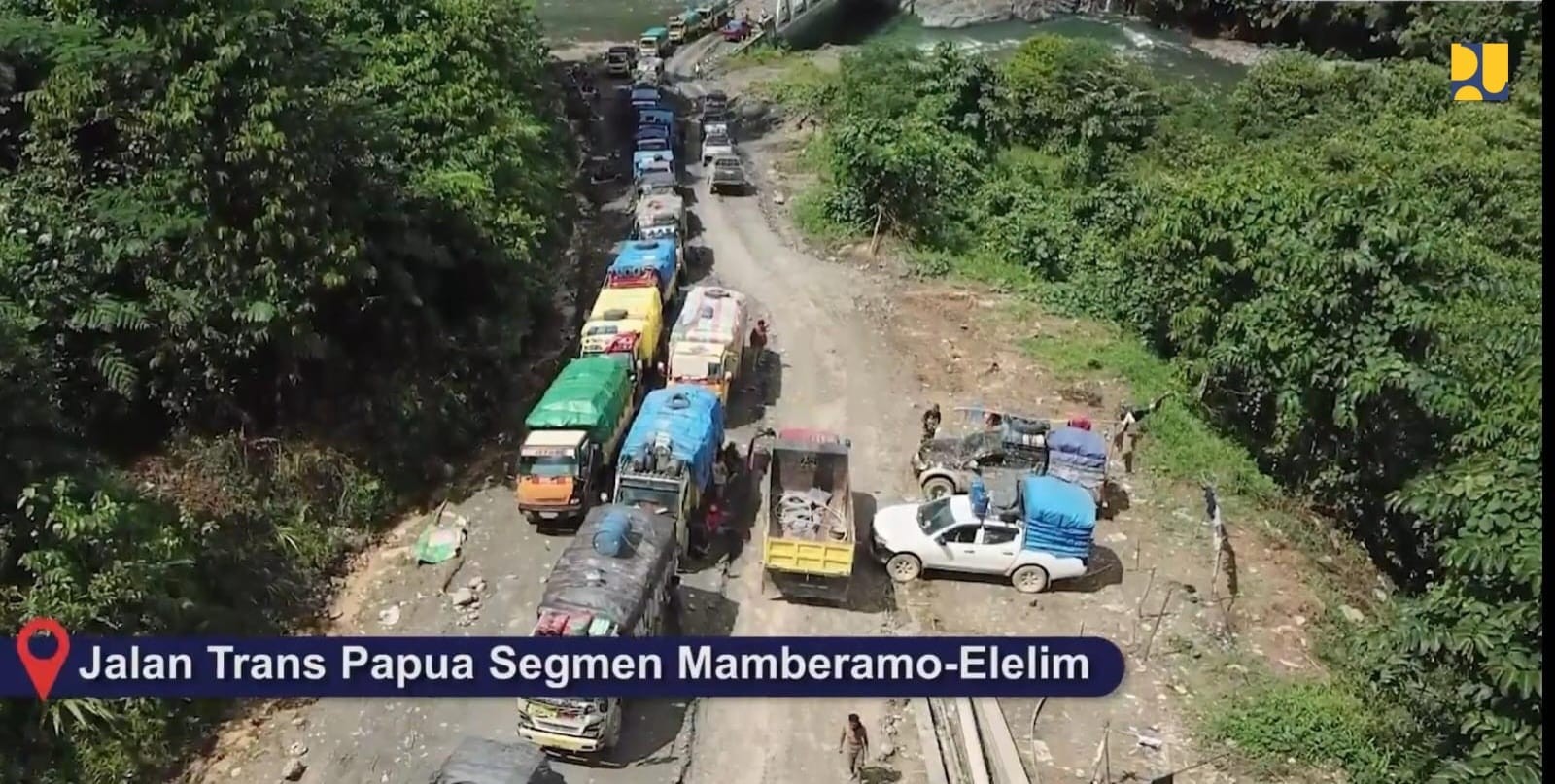 Pemerintah Mulai Bangun Jalan Jayapura-Wamena Segmen Mamberamo-Elelim Senilai Rp3,3 Triliun. (Foto: MNC Media)