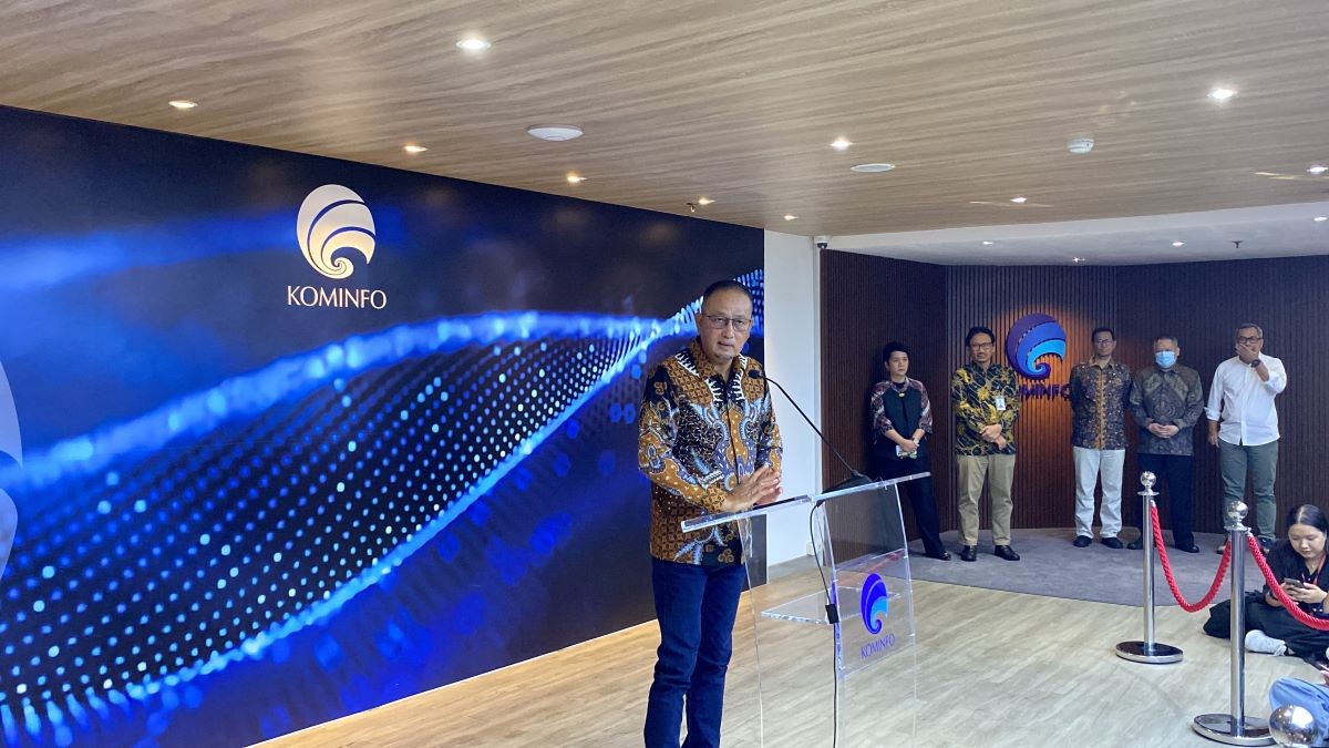 Dirjen Aptika Kemenkominfo Resmi Mundur terkait Peretasan Pusat Data Nasional. (Foto: Fadli/MNC Media)