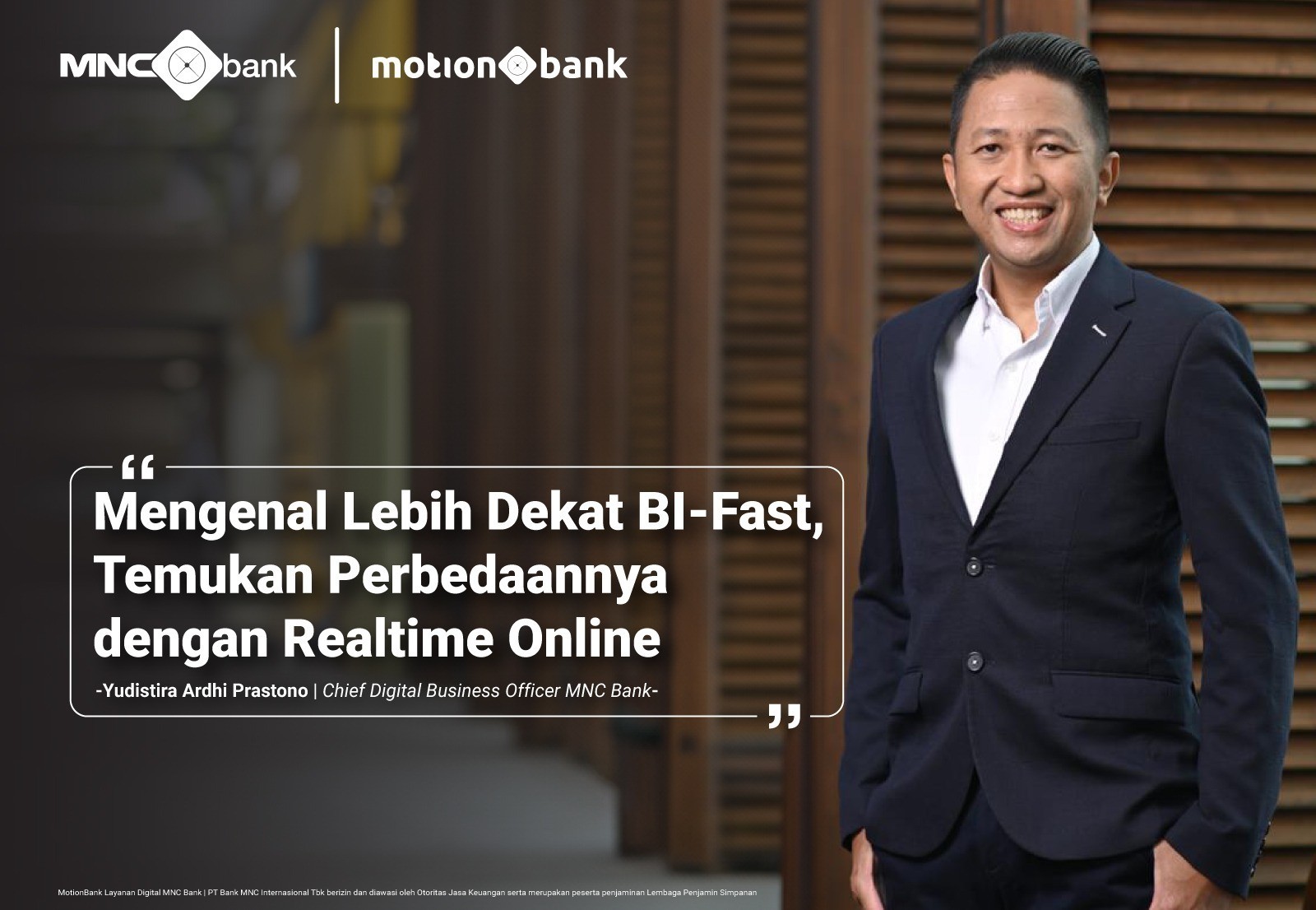Makin Kenal dengan BI-Fast dan Simak Perbedaannya dengan Realtime Online. (Foto: MNC Media)