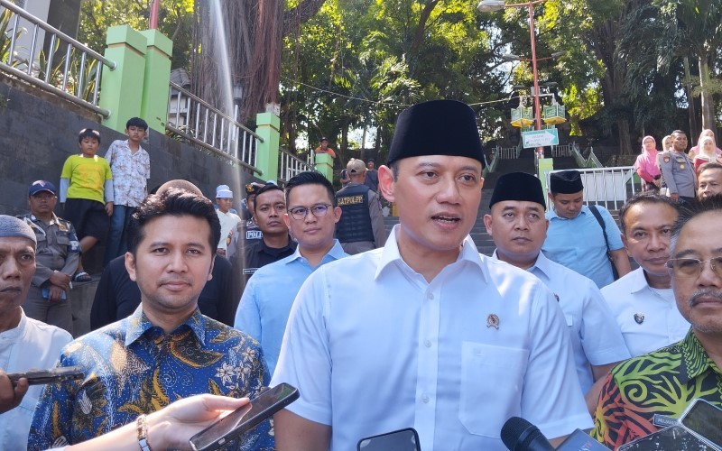 AHY Sebut Digitalisasi Sertifikat Tanah Bisa Permudah Urusan Tanpa Calo. (Foto: MNC Media)